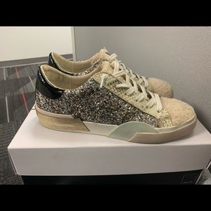 Womens Dolce Vita Zina Plush Sneaker- size 7.5